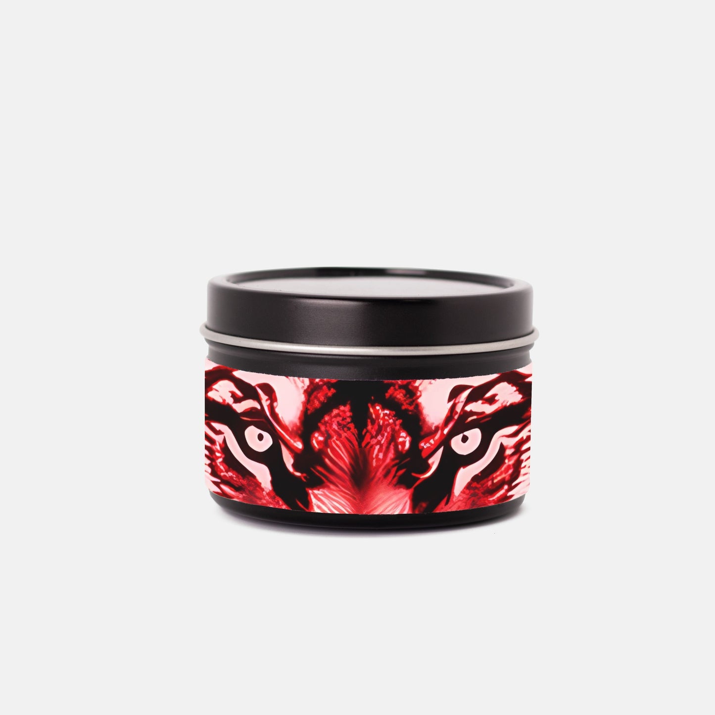 Candle Tin 4oz-Tiger