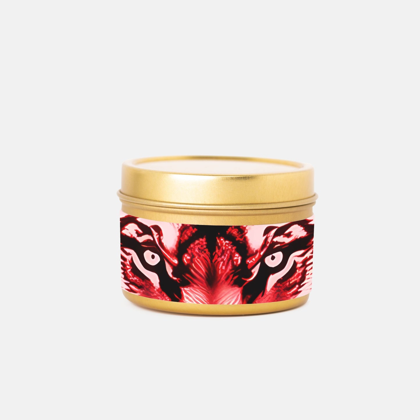 Candle Tin 4oz-Tiger