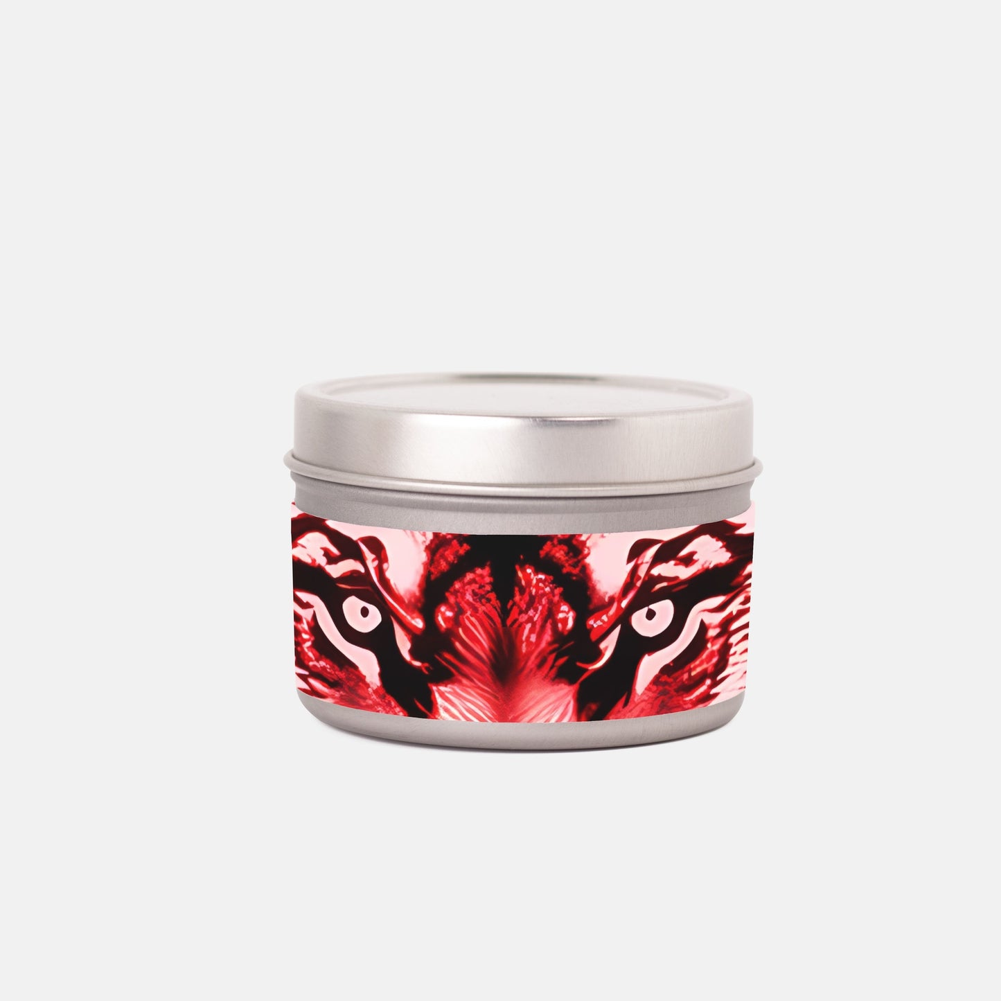 Candle Tin 4oz-Tiger